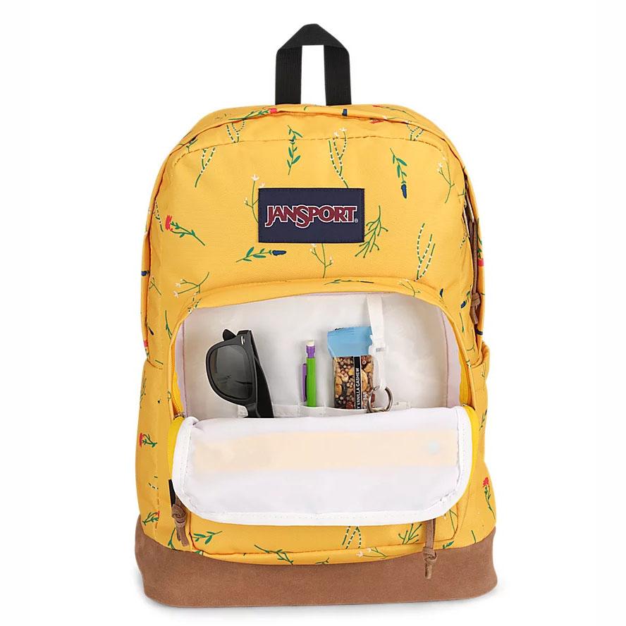 Sac à Dos Scolaire JanSport Right Pack Jaune | MOO-43068920